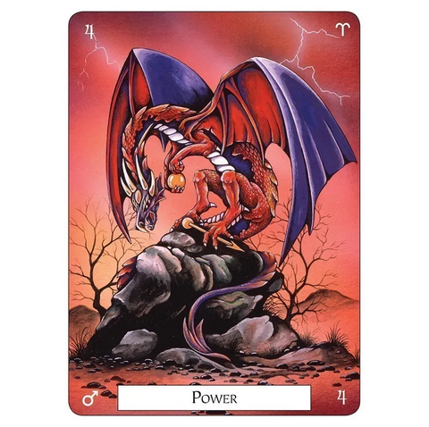 Imperial Dragon Oracle Deck Cards Esoteric Telling US Games Systems NEW