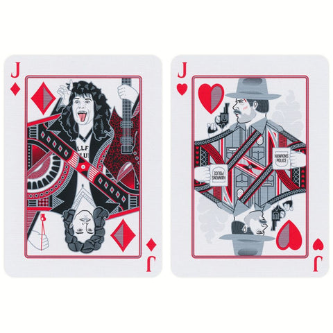 Stranger Things Playing Cards Poker Size USpcc Made In USa Theory 11 Netflix NEW