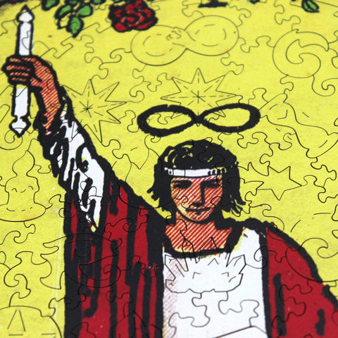 The Magician (Rider-Waite) Wooden Puzzle 250 pieces Fantasy Puzzles