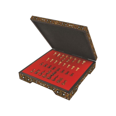Star Vip Chess Set Pearl Lux L Size Wooden Board Box And Chessman Star 1051085