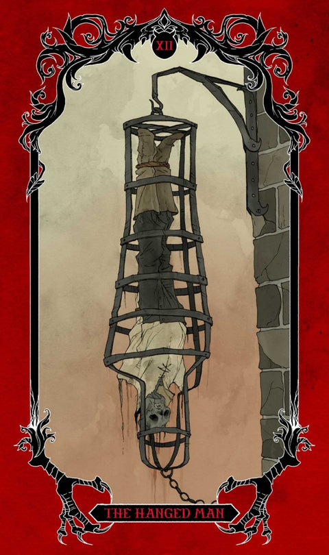 Horror Tarot – 78 Card Deck with Guidebook for Dark Divination