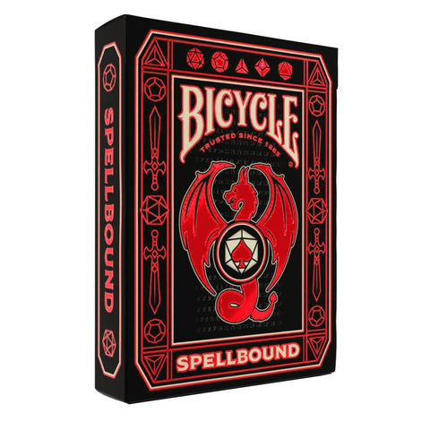Bicycle Spellbound Playing Cards Deck – Fantasy Dragons, Foil, Poker Size
