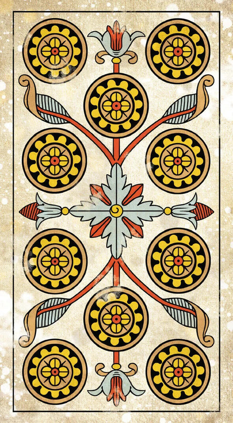Lo Scarabeo Marseille Vintage Tarot Deck 78 Cards with Guidebook