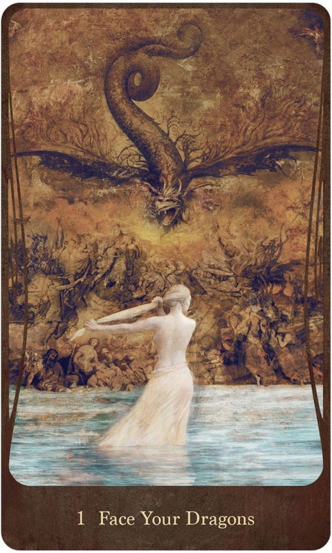 Divine Nature Oracle Cards Deck & Guidebook by Angi Sullins US Games