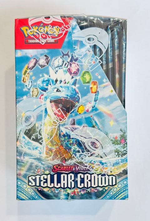 Pokémon TCG: Stellar Crown – Half Booster Box (18 Packs)