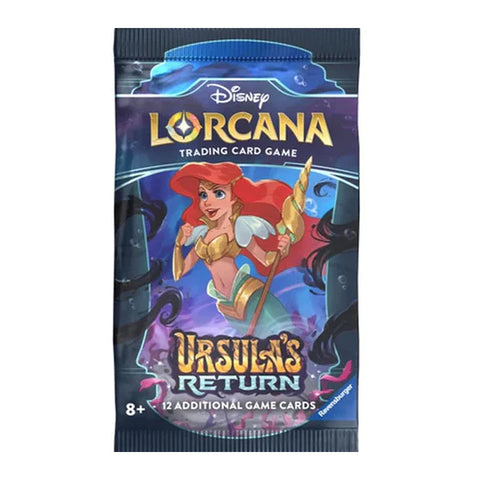 Disney Lorcana Ursula's Return Booster Pack 12 Cards English TCG