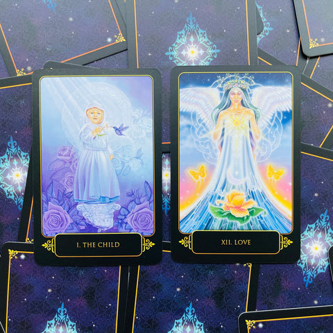 Dreams Of Gaia Tarot Deck Cards Esoteric Fortune Telling Blue Angel NEW