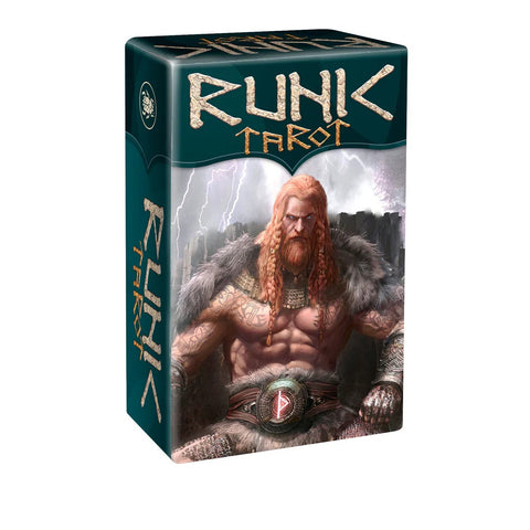 Runic Tarot Mini Deck 78 Cards Norse Runes Divination by Lo Scarabeo
