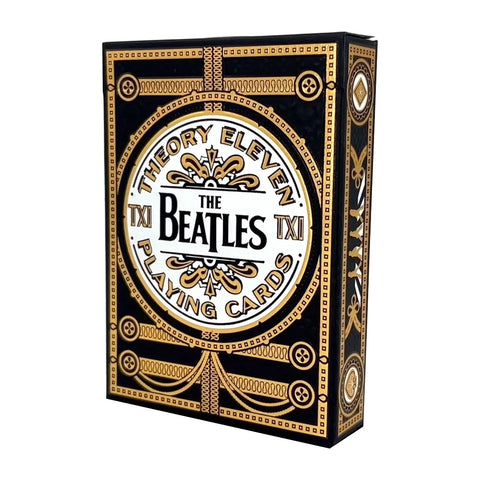 The Beatles Black Special Edition Playing Cards by Theory11 Poker Deck