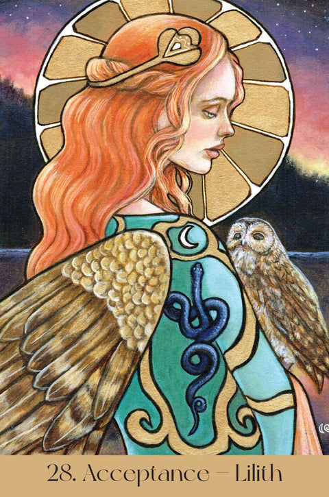 Maidens of the Wheel Oracle Deck by Tammy Wampler Blue Angel 45 Cards