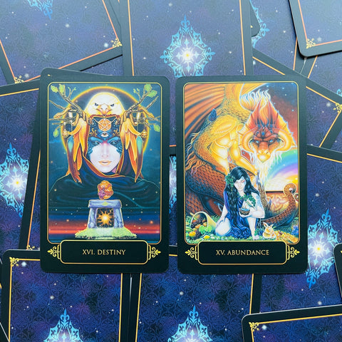 Dreams of Gaia Tarot Deck 78 Cards with Guidebook by Blue Angel