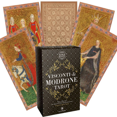 Visconti Di Modrone Tarot Cards Deck Lo Scarabeo Museum Quality Line Sp11