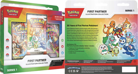 Pokémon TCG 30th Anniversary First Partner Illustration Collection S1 2026