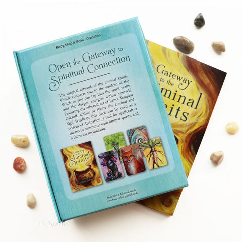Liminal Spirits Oracle Cards Deck Book Kit Laura Tempest Zakroff Llewellyn NEW