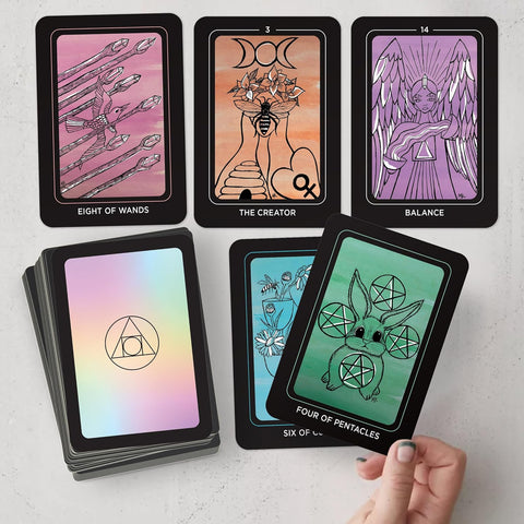 Dreamers Tarot Deck by Marcella Kroll 78 Cards & Guidebook Sterling Ethos