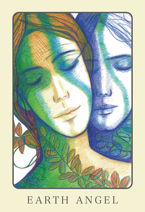 Peace Oracle Deck Cards Toni Carmine Esoteric Telling Blue Angel NEW