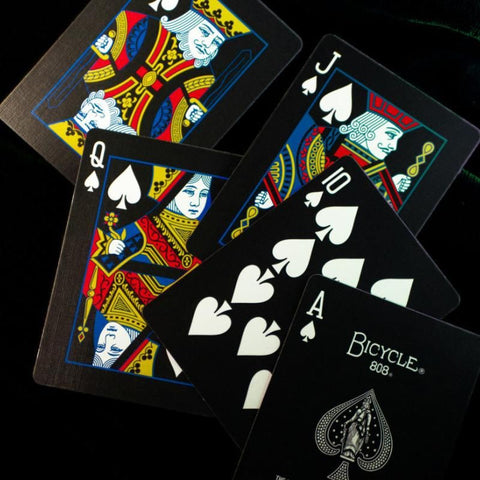 Bicycle Reverse Black Green Playing Cards Deck for Poker & Magic Tricks