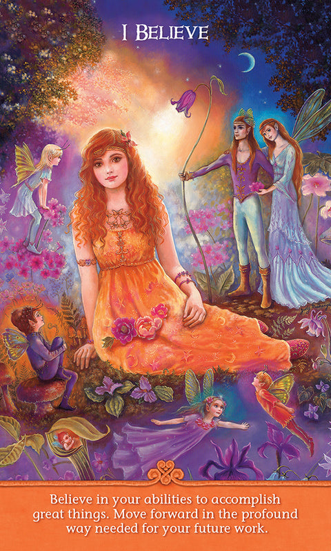 Inspirational Wisdom from Angels & Fairies Oracle Card Deck US Games