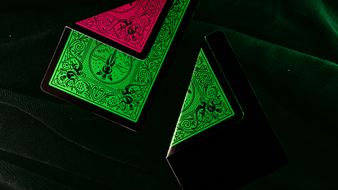 Bicycle Reverse Black Green Playing Cards Deck for Poker & Magic Tricks
