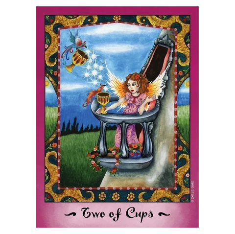 Faerie Tarot Card Deck by Natalie Hertz 78 Cards US Games Systems