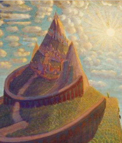 MK Ciurlionis Tale of the Castle 700pc XL Wooden Jigsaw Puzzle