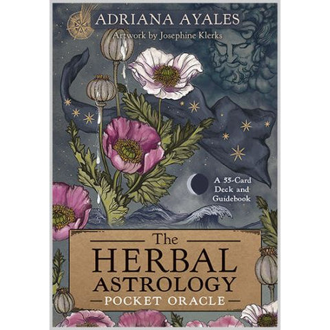 Herbal Astrology Pocket Oracle Deck & Guidebook Travel Size Hay House