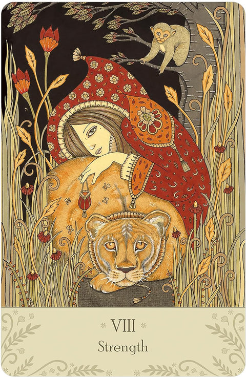 Universal Folk Tarot Cards Deck & Guidebook Healing US Games Systems