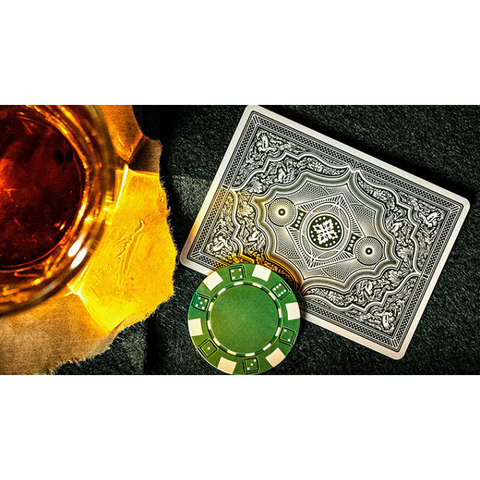 Green Cohort Playing Cards Deck by Ellusionist Poker Magic Vintage Style