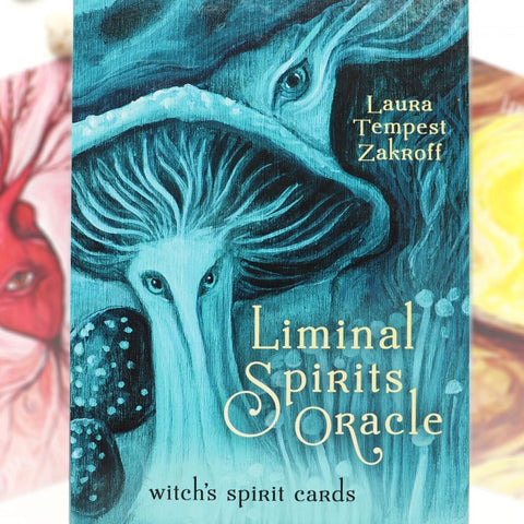 Liminal Spirits Oracle Cards Deck Book Kit Laura Tempest Zakroff Llewellyn NEW