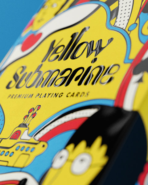Yellow Submarine The Beatles Playing Cards Deck Theory 11 Premium Luxury