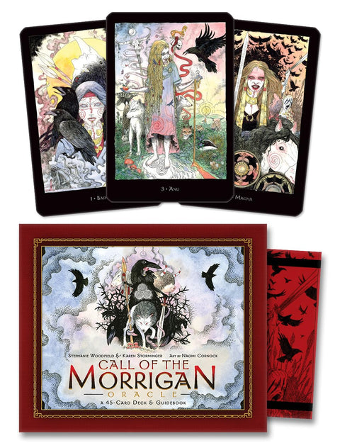 Call of the Morrigan Oracle Deck 45 Cards & Guidebook by Llewellyn