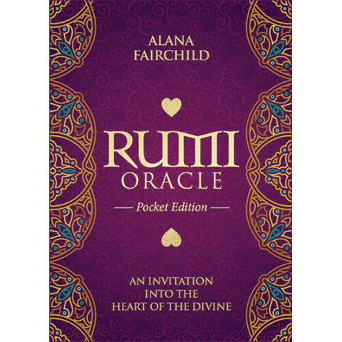 Rumi Oracle Pocket Edition 44 Card Deck by Alana Fairchild Blue Angel