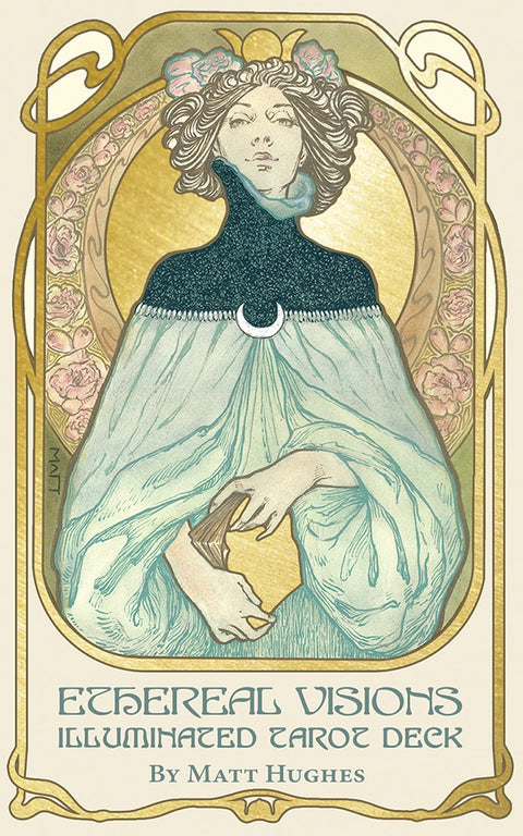 Ethereal Vision: Iluminated Tarot Card Deck Esoteric by US Games Systems