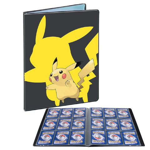 Pikachu 9-Pocket Portfolio (black & yellow) Ultra Pro