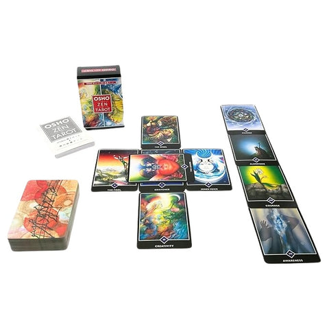 Osho Zen Tarot 79-Card Deck with Japanese Guidebook by AGM Urania