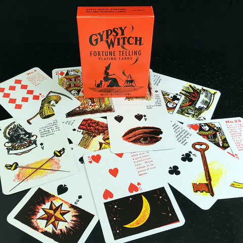 Gypsy Witch Fortune Telling Playing Cards Deck In English US Games Systems Gw10