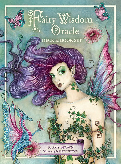 Fairy Wisdom Oracle Card Deck & Guide Book Set by Amy Brown US Games