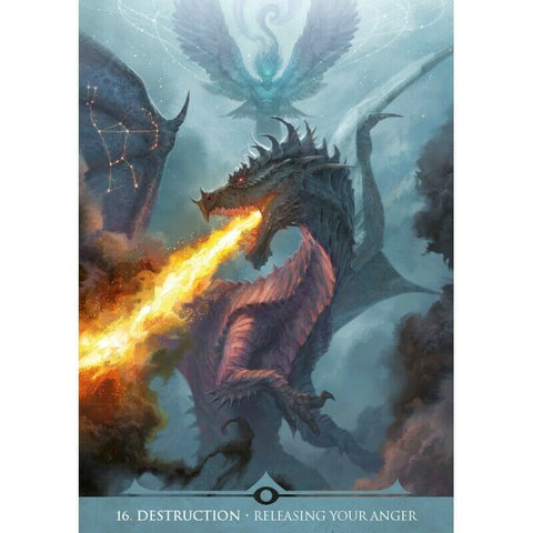 Stardragons Oracle Card Deck by Paolo Barbieri Lo Scarabeo 33 Cards