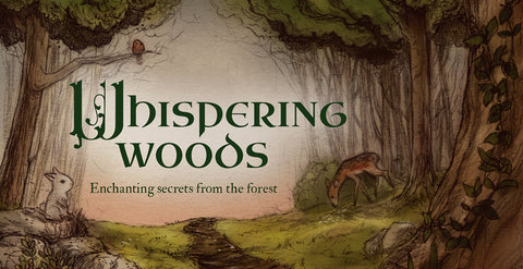 Whispering Woods Inspirational Deck Cards Esoteric US Games Systems