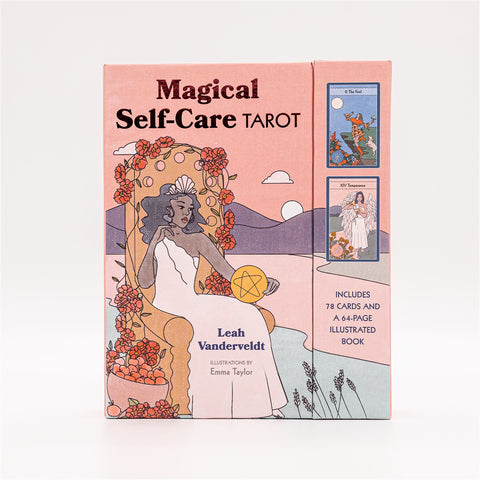 Magical Self-Care Tarot Cards Deck & Guidebook Cico Books Leah Vanderveldt Ccp27