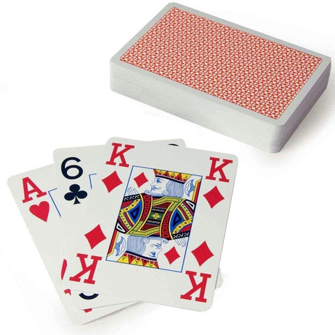 2 Decks Copag 4 Corner Jumbo Index 100% Plastic Poker Cards Red Blue Playing NEW