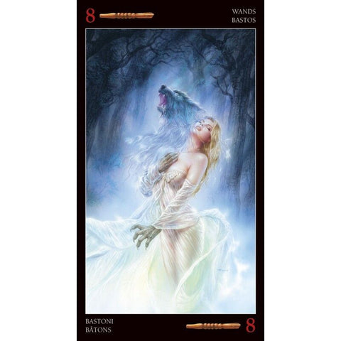 Royo Dark Tarot Deck by Lo Scarabeo 78 Cards with Velvet Bag & Guide