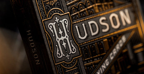 Black Hudson Theory 11 Premium Playing Cards Deck Magic Tricks Gold Sealed