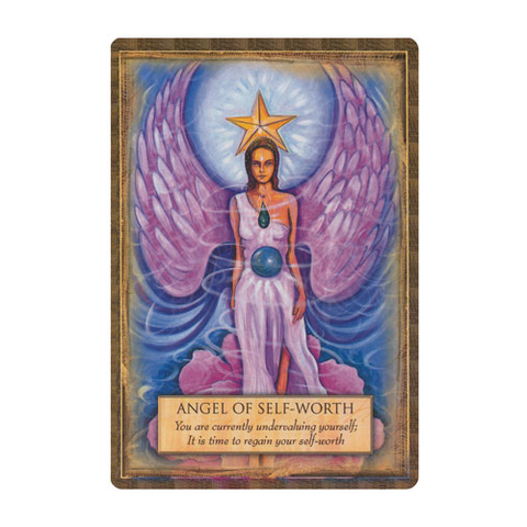 Angels Gods & Goddess Oracle Cards Deck Blue Angel Divination Set