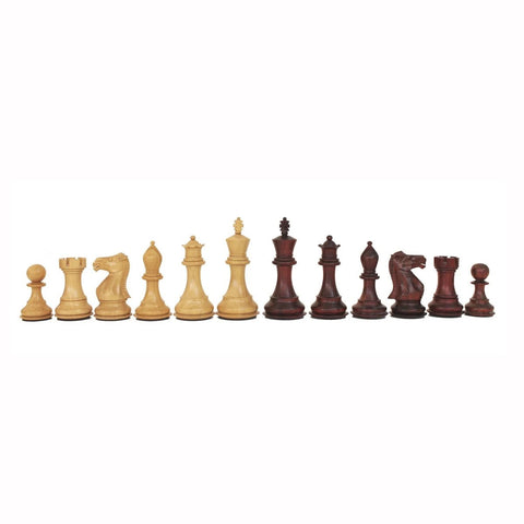Italfama Handcrafted Wooden Chess Set Elm Board Weighted Made in Italy