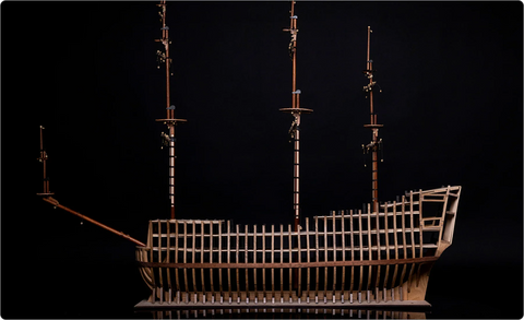 OcCre Soleil Royal 1/70 Limited Edition Wooden Museum Ship Modeling Kit