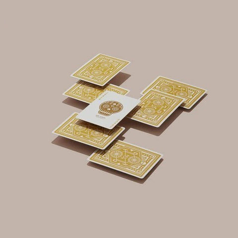 DKNG Yellow Wheel Playing Cards Poker Deck Bicycle Style Made in USA