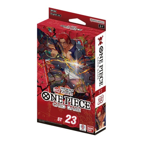 One Piece Card Game ST23 Red-Haired Shanks Starter Deck 2025 Japan