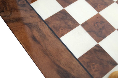 Italfama Handcrafted Wooden Chess Set with Walnut Board, Made in Italy