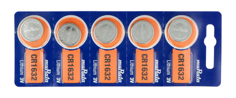 10x Murata CR1632 Lithium Batteries 3V 140 mah Cell Coin/Button